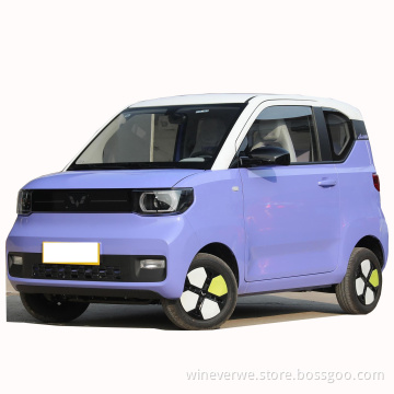 Wuling  Hongguang MINIEV Purple for Women  Electric Car Second Hand Car Made In China